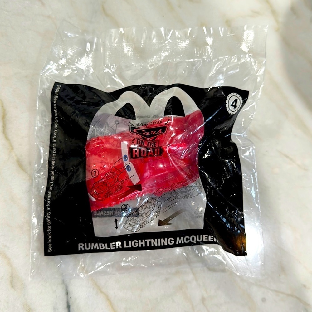 McDonald’s Happy Meal toy: Disney Pixar’s Cars - Rumbler Lightning McQueen #4